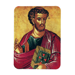 Imán icono ortodoxo de San Lucas el Evangelista