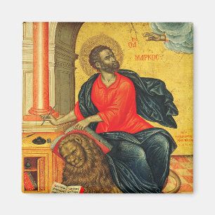 Imán icono ortodoxo de San Marcos Evangelista