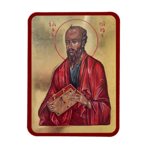 Imán Icono ortodoxo del apóstol San Pablo