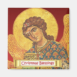 Imán Ícono ortodoxo vintage, Angel Gabriel