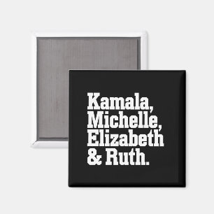 Imán Icono político feminista Kamala Michelle Elizabeth