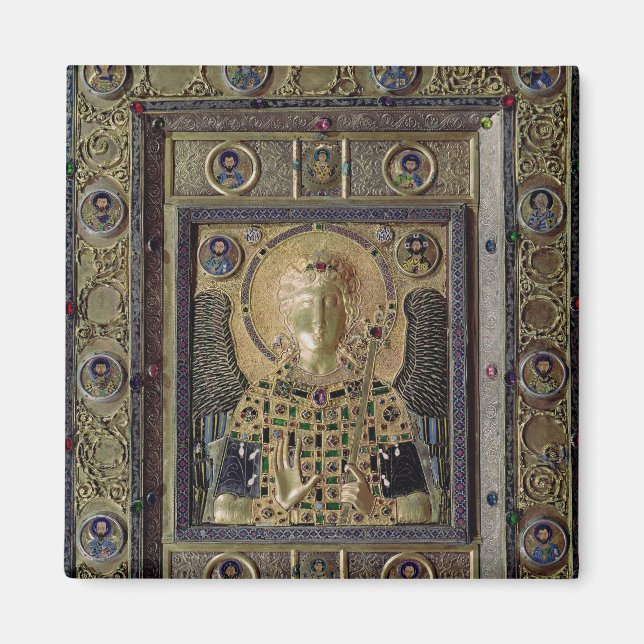 Imán Icono que representa al Arcángel Michael (Frente)