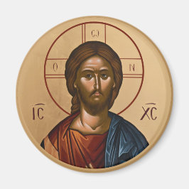 Imán Iconos ortodoxos cristianos bizantinos: Jesucristo
