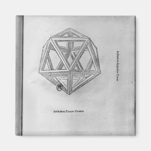 Imán Icosahedron, de 'De Divina Proportione'
