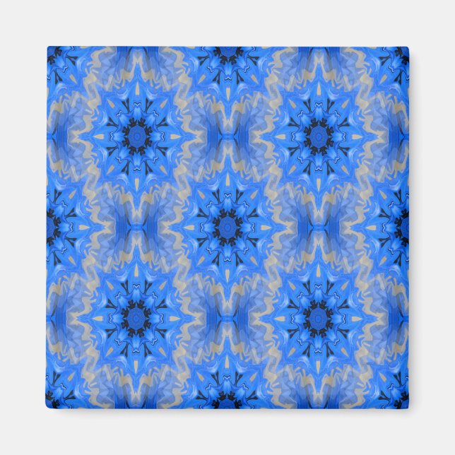 Imán Icy Snowflakes.. (Frente)