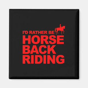Imán Id. de tienda preferiría ser caballo de caballo