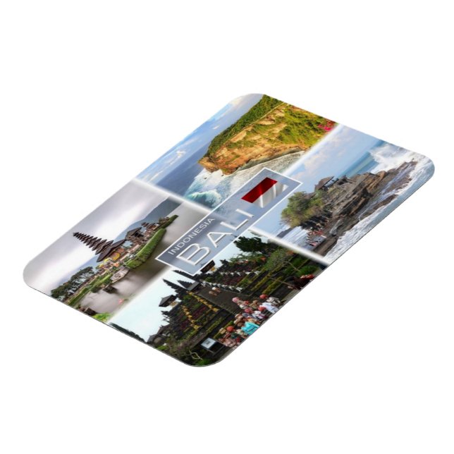 Imán ID Indonesia - Bali - Kuta - (Lado Izquierdo)