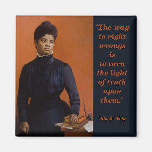 Imán Ida B Wells maltrata a la luz de la verdad sobre l