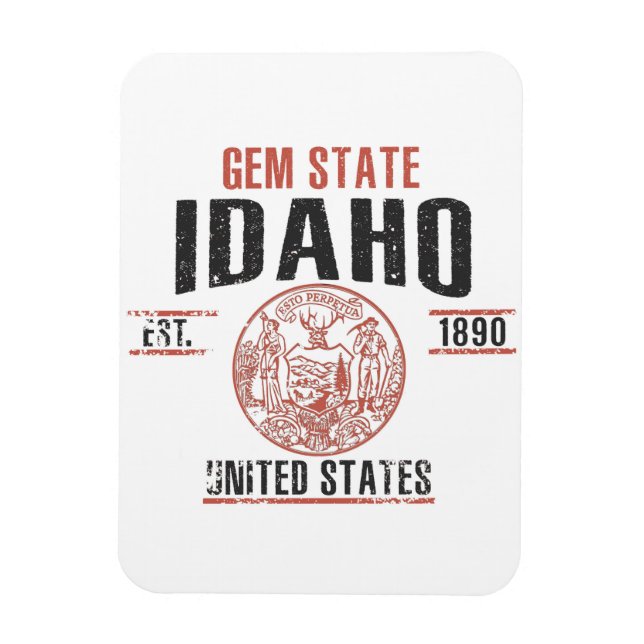 Imán Idaho (Vertical)