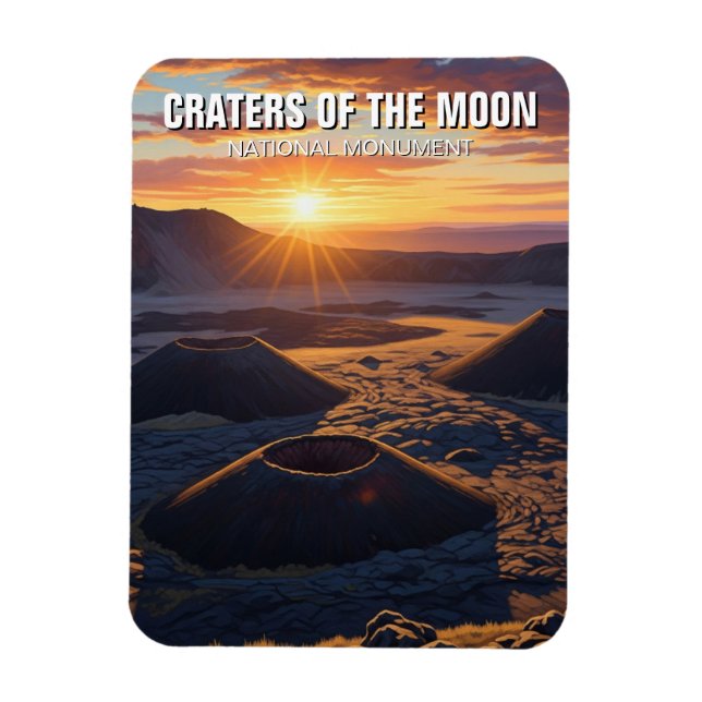 Imán Idaho Craters of the Moon National Monument (Vertical)