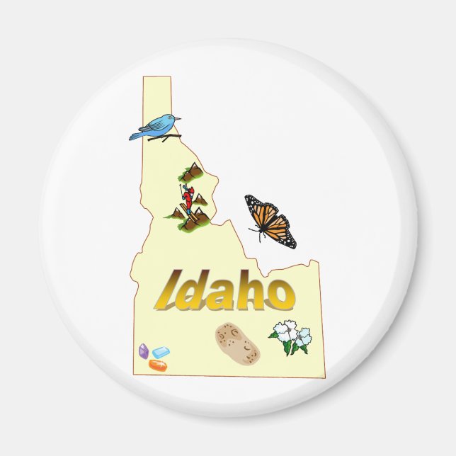Imán Idaho Magnet (Frente)