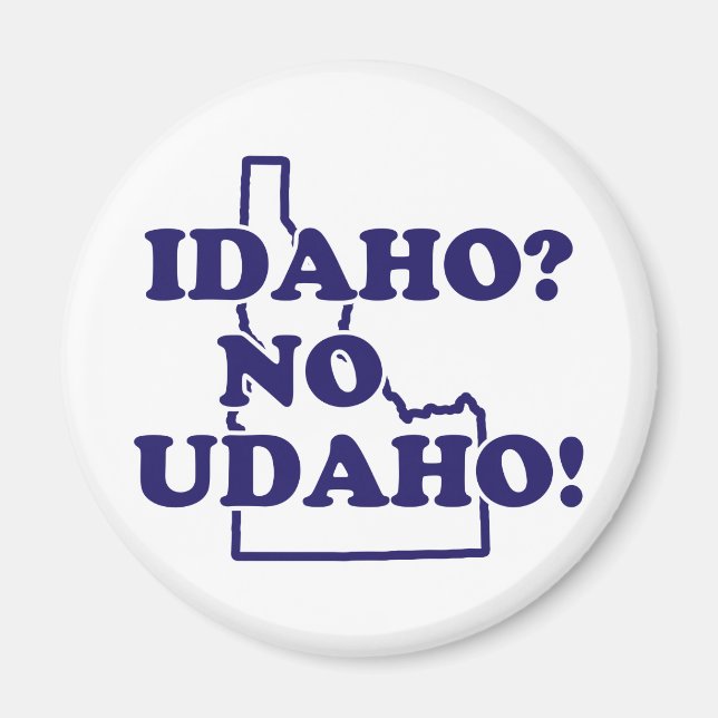 Imán Idaho No Udaho (Frente)