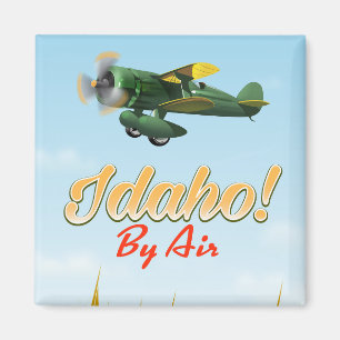 Imán ¡Idaho! Por aire