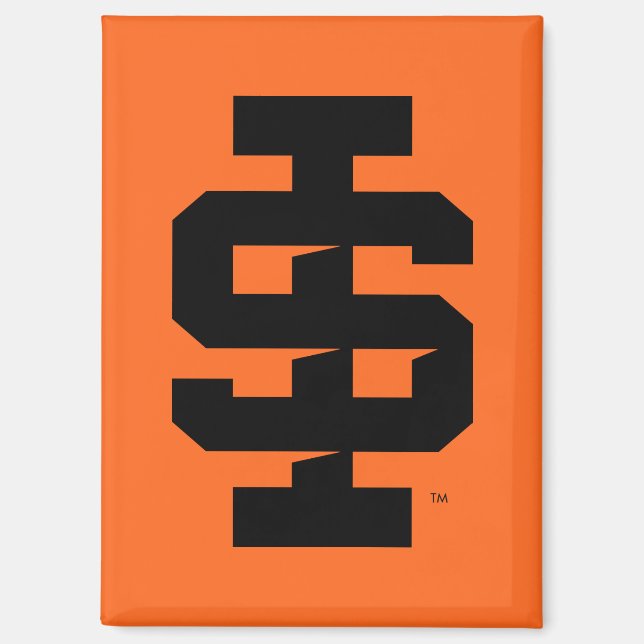 Imán Idaho State University Bold Bengala Logo (Anverso)
