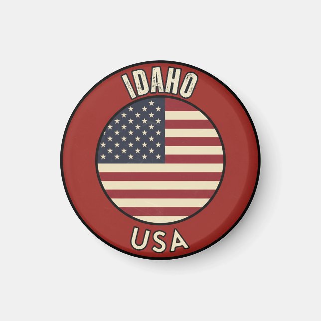 Imán Idaho United States (Frente)