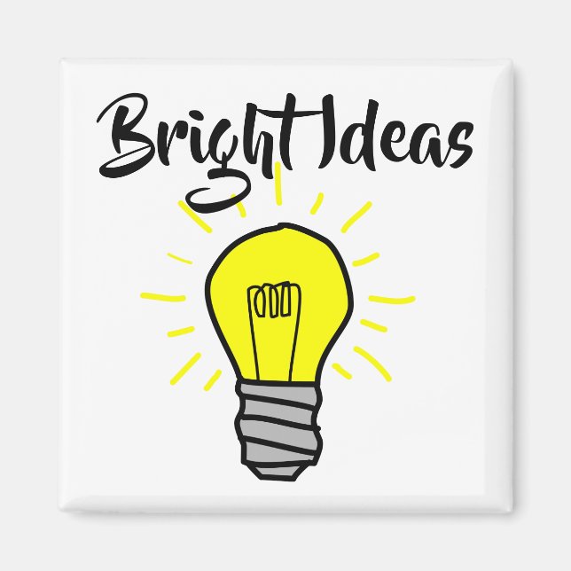 Imán Ideas brillantes (Frente)