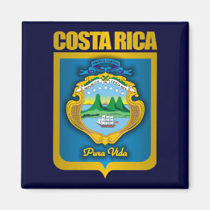 Imán Ideas de regalo "Oro de Costa Rica"