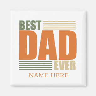 Imán ideas de regalos personalizados para el mejor papá