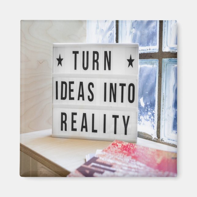 Imán Ideas En Motivación Realidad (Frente)