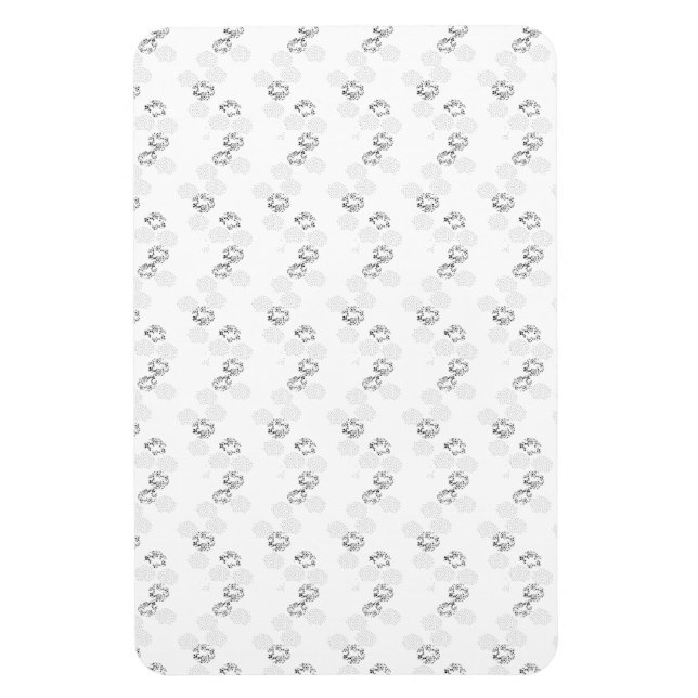 Imán Idioma, deriva de nieve (Vertical)