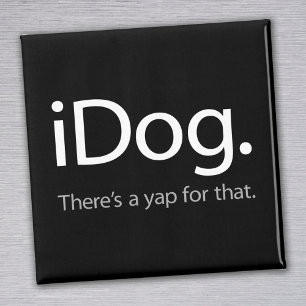 Imán iDog-blanco.ai