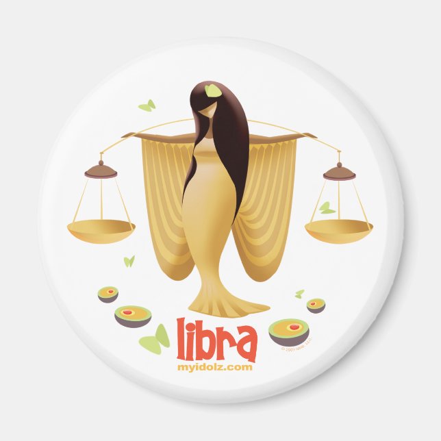 Imán Idolz Libra (Frente)