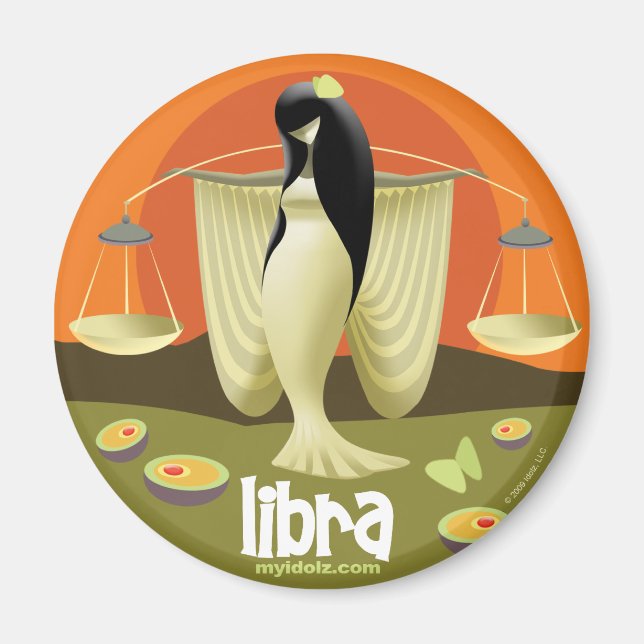 Imán Idolz Libra Circle (Frente)