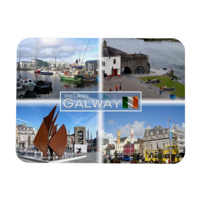 Imán IE Ireland - Galway - Eyre Square - (Horizontal)