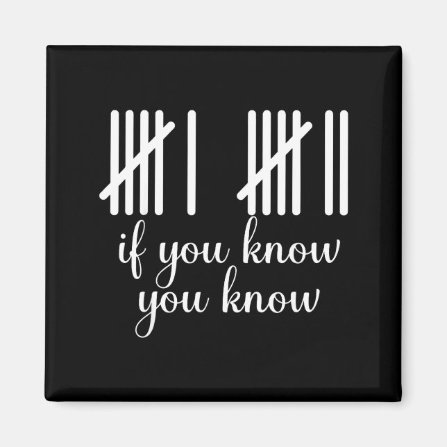 Imán If You Know You Know Funny 67 Meme  (Frente)