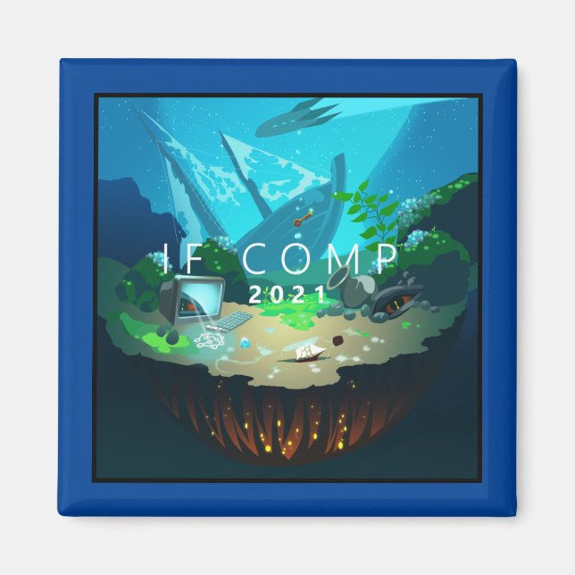 Imán IFComp 2021 (Frente)