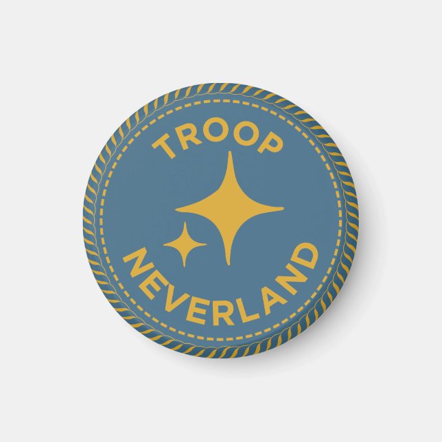 Imán IGGPPCamp Troop Neverland Magnet (Frente)