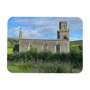 Imán Iglesia abandonada de St Colmac Isla de Bute Escoc