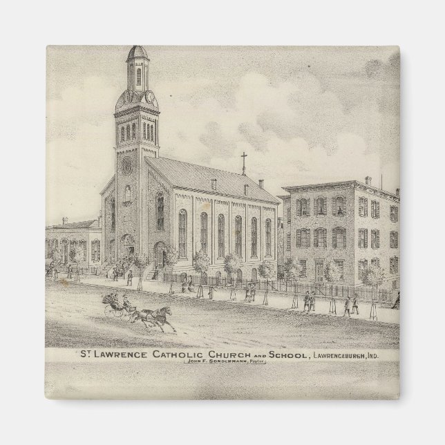 Imán Iglesia católica San Lorenzo (Frente)