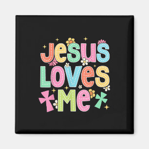 Imán Iglesia Cristiana Bíblica Groovy Jesús me Ama