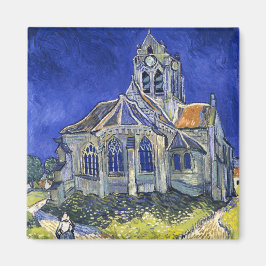 Imán Iglesia de Auvers, por Vincent Van Gogh