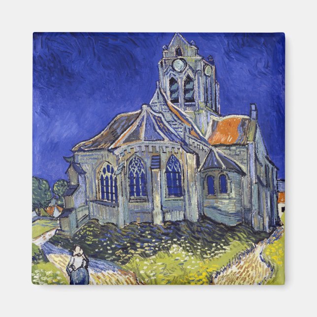 Imán Iglesia de Auvers, Van Gogh (Frente)