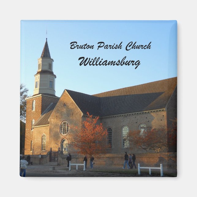 Imán Iglesia de Bruton Parish, Williamsburg (Frente)
