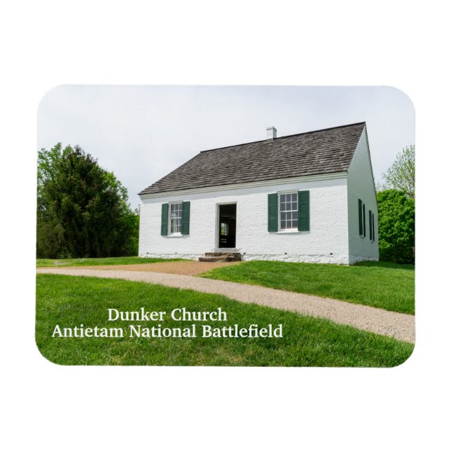 Imán Iglesia de Dunker en Antietam (Horizontal)