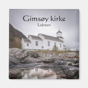 Imán Iglesia de Gimsoy Lofoten Noruega
