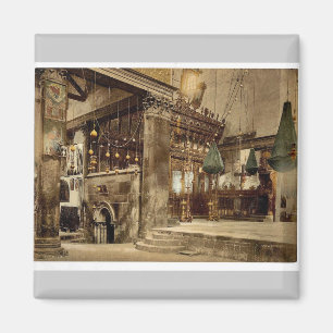 Imán Iglesia de la Natividad (interior), Belén, Santo