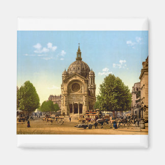 Imán Iglesia de San Agustín, París Vintage Francia
