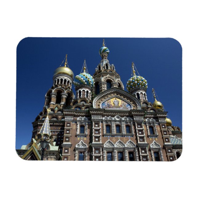 Imán Iglesia de San Petersburgo, Rusia (Horizontal)