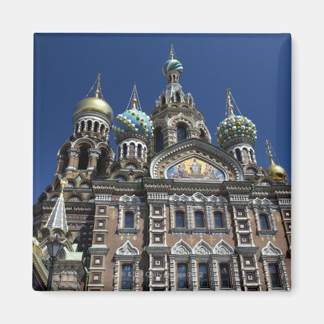 Imán Iglesia de San Petersburgo, Rusia (Frente)