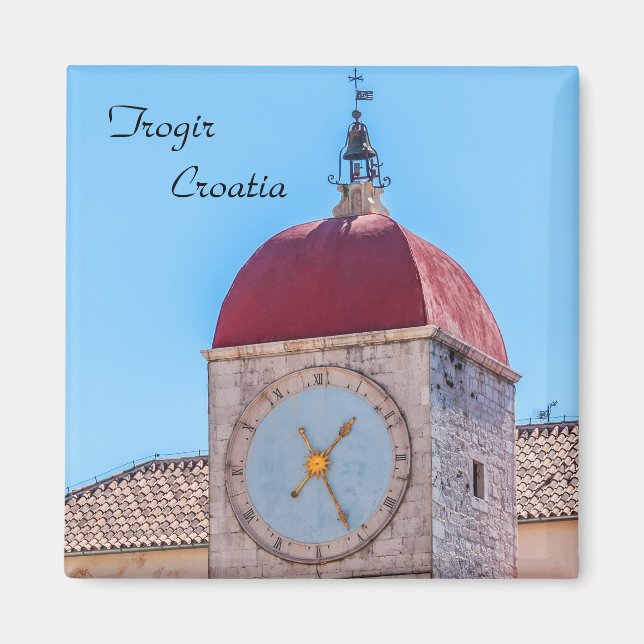 Imán Iglesia de San Sebastián en Trogir - Dalmacia, Cro (Frente)