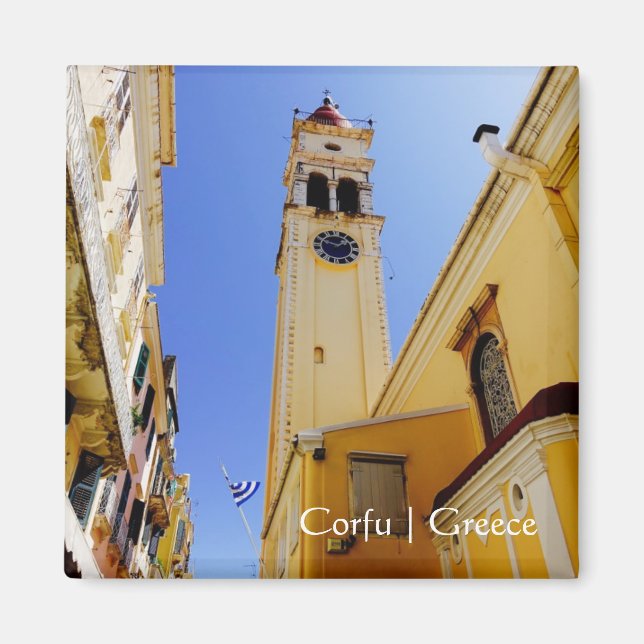 Imán Iglesia de San Spyridon, Corfú, Grecia (Frente)