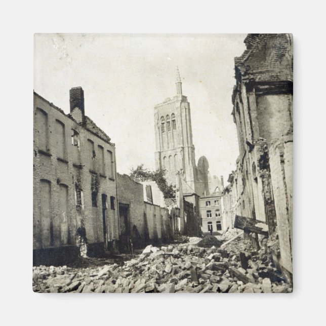 Imán Iglesia de St. Jacob, Ypres, junio de 1915 (Frente)