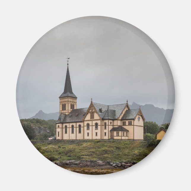 Imán Iglesia de Vagan - Islas Lofoten (Frente)