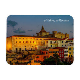 Imán Iglesia del Carmen al atardecer - Mahón, Menorca