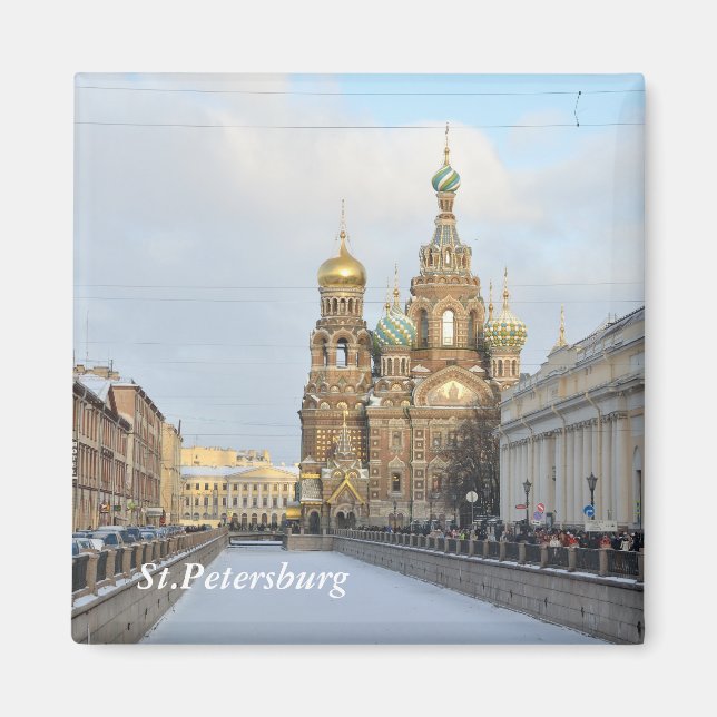 Imán Iglesia del Salvador en sangre, San Petersburgo (Frente)