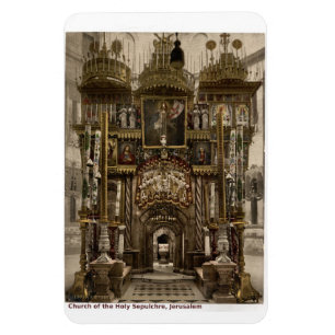 Imán Iglesia del Santo Sepulcro, imágenes de Tierra Sa